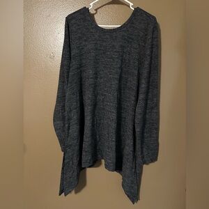 Torrid Charcoal Gray Asymmetrical Top
